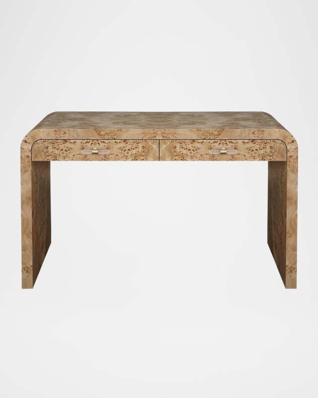 Petra Waterfall Edge Desk
